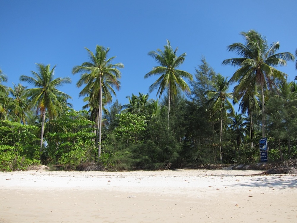 Blick entlang der Goldenen Bucht