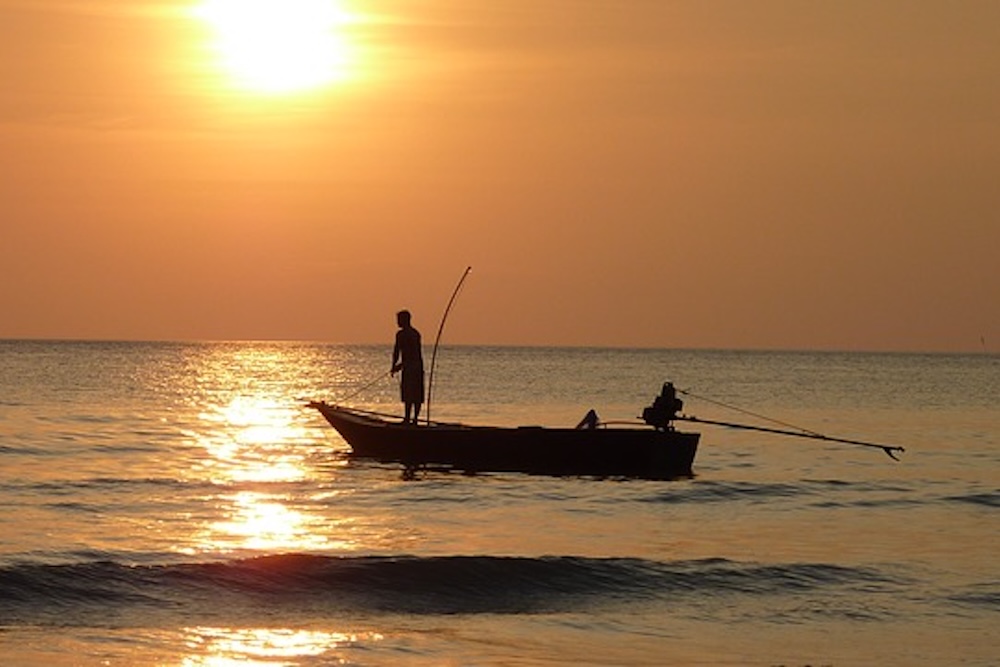 klima thailand meer sonnenuntergang