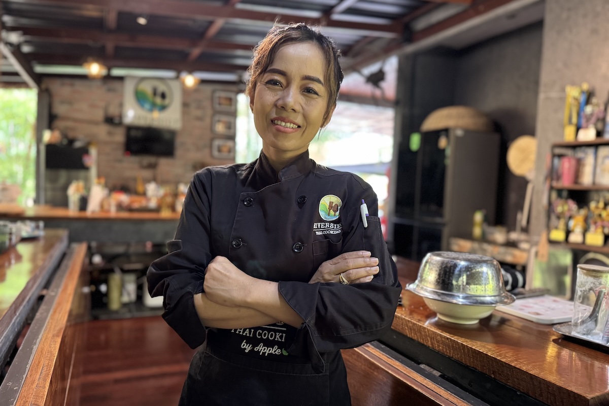 Chef Apple von Riverside Thai Cooking